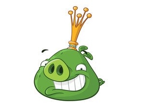 《愤怒的小鸟2》猪群之王——国王猪介绍