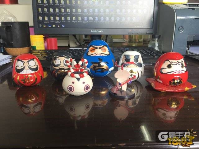 阴阳师庭院萌物盒蛋七件套周边开箱图