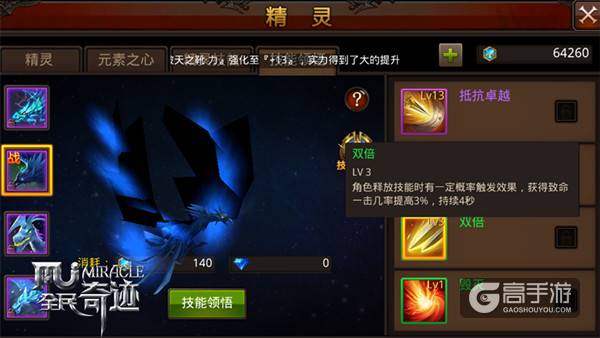 每一击都是翻倍爆！ 《全民奇迹MU》精灵技能抢先看第三弹