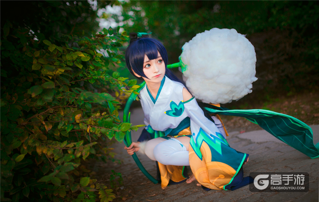 《阴阳师》手游萤草cos！敲可爱！这样的草总请给我来一打！