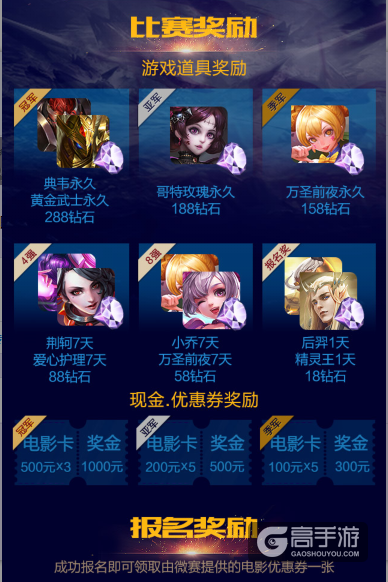 在影院也能打怪！王者荣耀2016影院联赛即将火热开启！