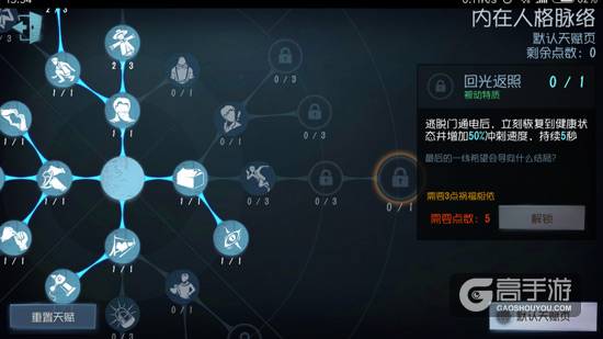 第五人格天赋