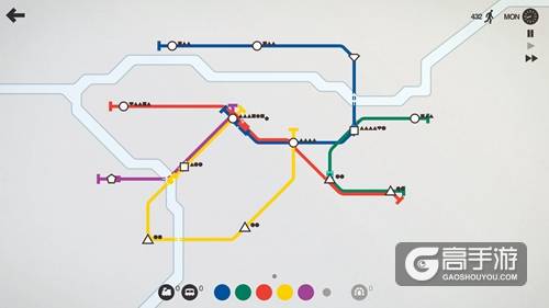 地铁经营管理类的新作《迷你地铁》年底登陆移动平台