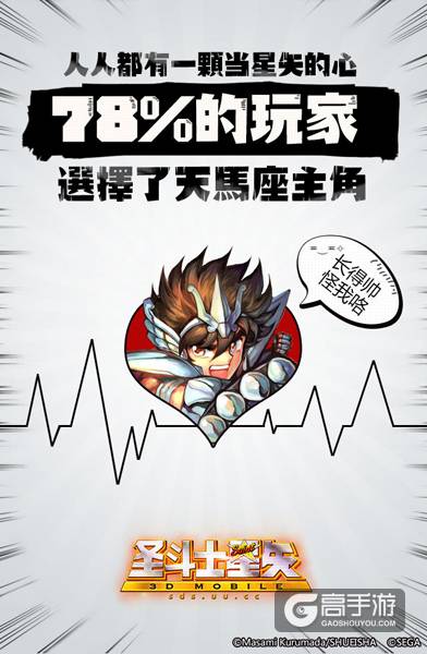 《圣斗士星矢3D》首测趣味大数据 圣迷呼吁人艰不拆