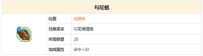 全民奇迹勾尾蝎怪物图鉴 勾尾蝎怪物介绍