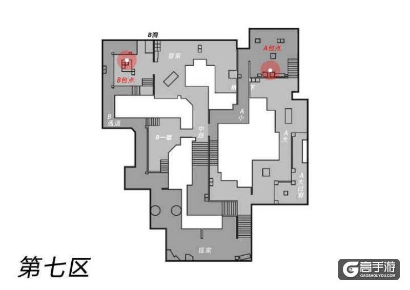 《小枪米战》PVP爆破地图第七区详细解析