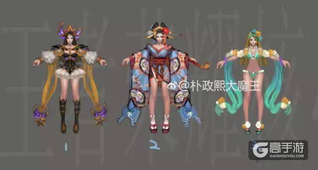 貂蝉新皮肤方案？中世纪、日式、比基尼风格