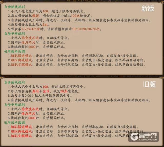 阴阳师之小纸人 减负？增负！详解新版自动小纸人