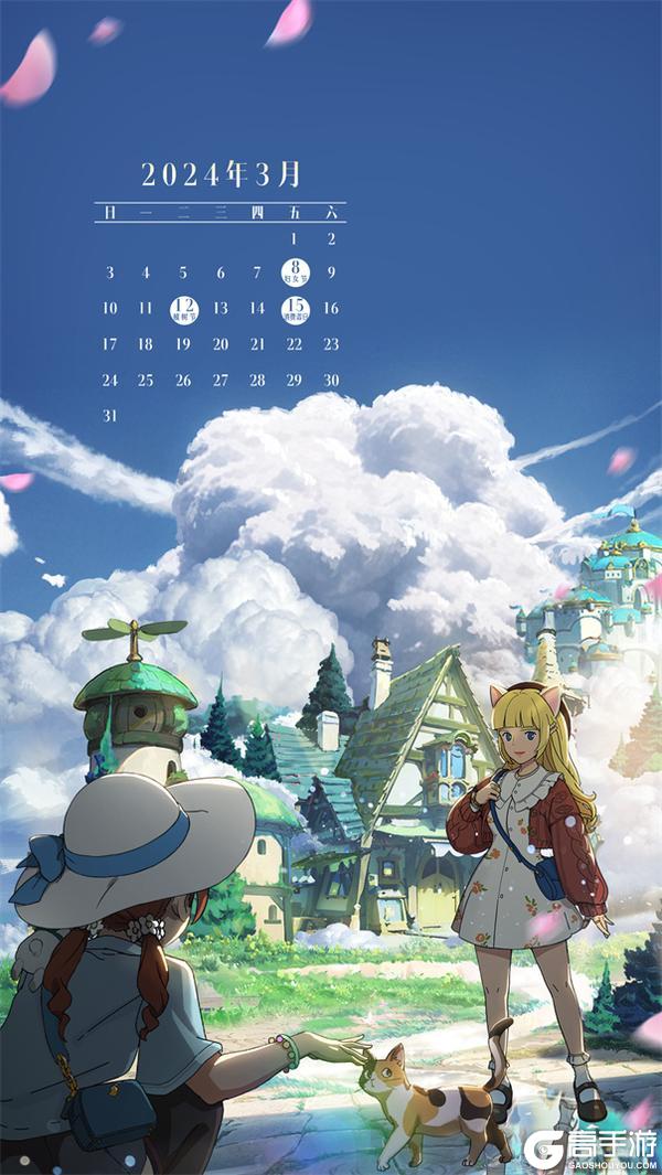 《二之国：交错世界》三月壁纸来袭｜快来换上新壁纸，勇闯二之国吧！