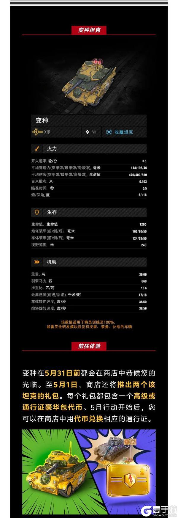 《坦克世界闪击战》VII级变种坦克正在执勤!