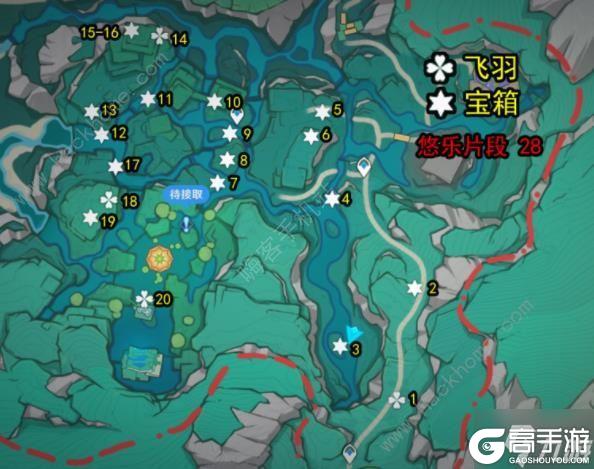 原神4.8版本希穆兰卡宝箱收集攻略 4.8悠乐片段全在哪里图示介绍