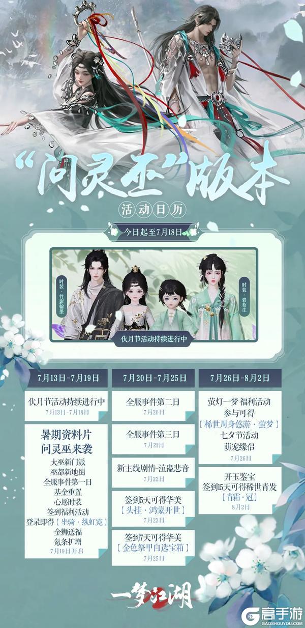 《一梦江湖》巫都到底有谁在啊？
