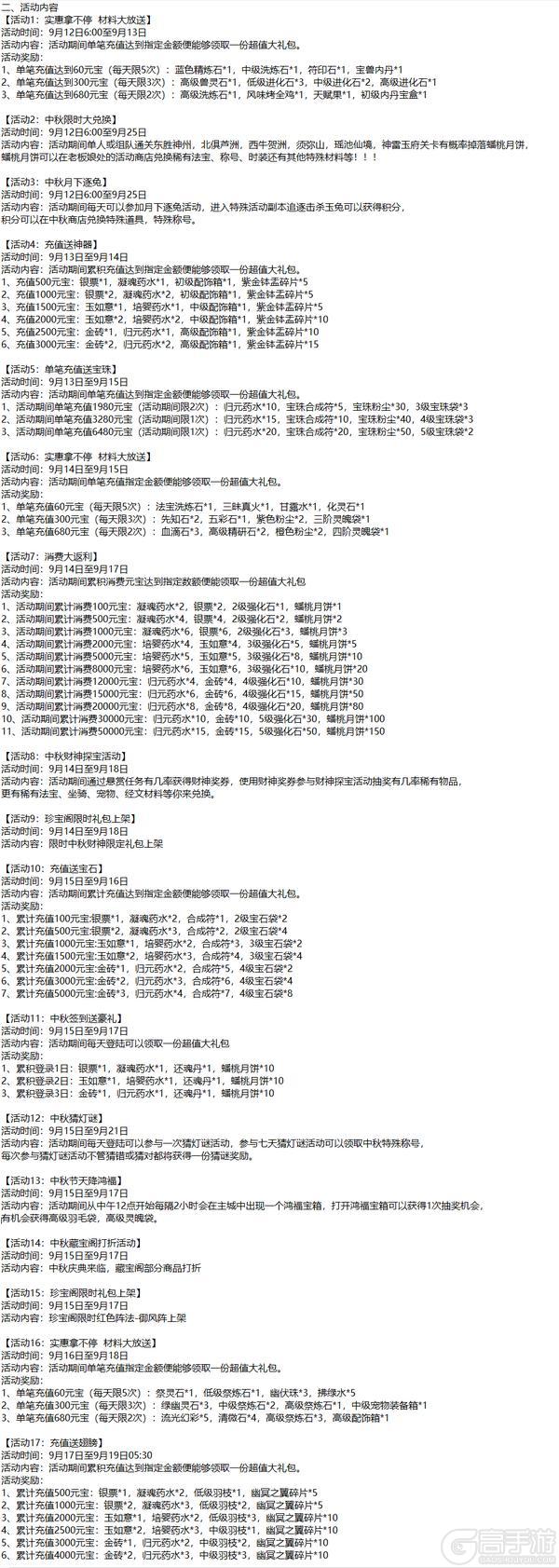 《造梦西游4》中秋财神探宝欢 月下逐兔兑好礼！