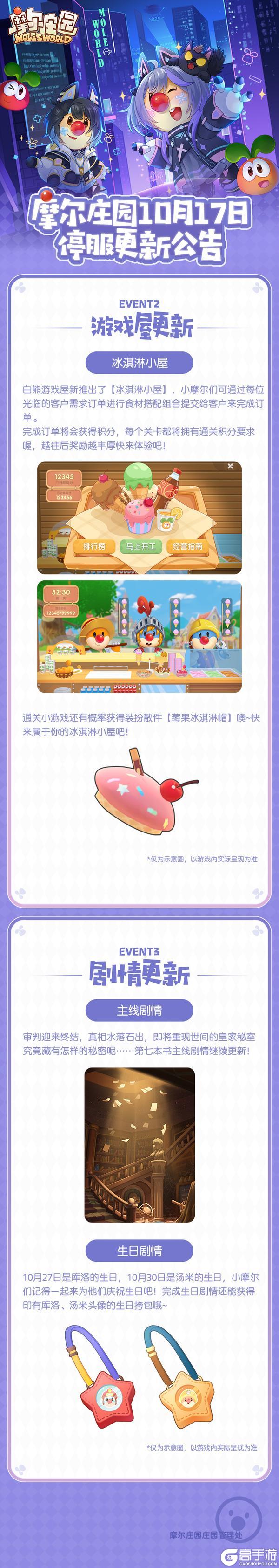 《摩尔庄园》10月17日更新公告