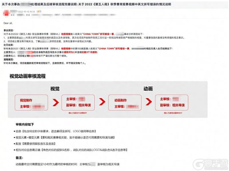 《第五人格》地图转场视频内容有误的公告