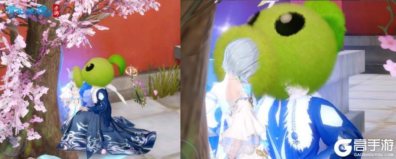 《倩女幽魂》全服梦岛热议 连升龙套也青睐TA？这豆可太棒了