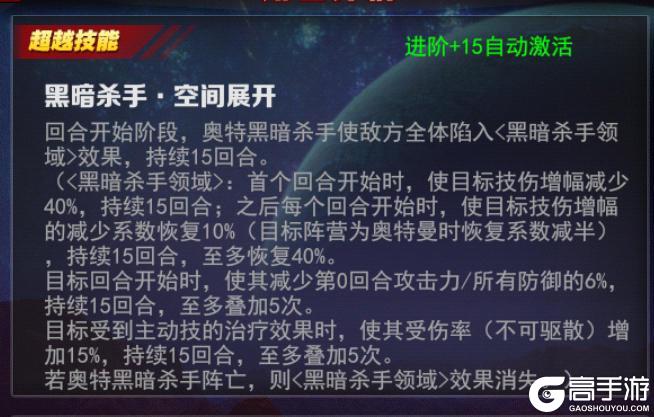 怪兽与宇宙人的怨念集合 宇宙暗面的复仇者——奥特黑暗杀手