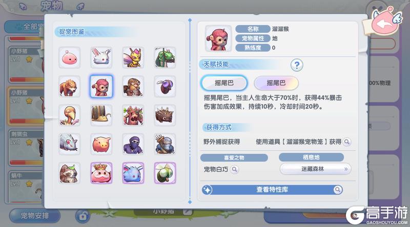 《仙境传说：新启航》宠物速递：怎么抓？抓哪只？抓宠全解析！