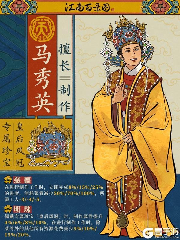 【江南人物传】全新天级居民「马秀英」12月27日登场！