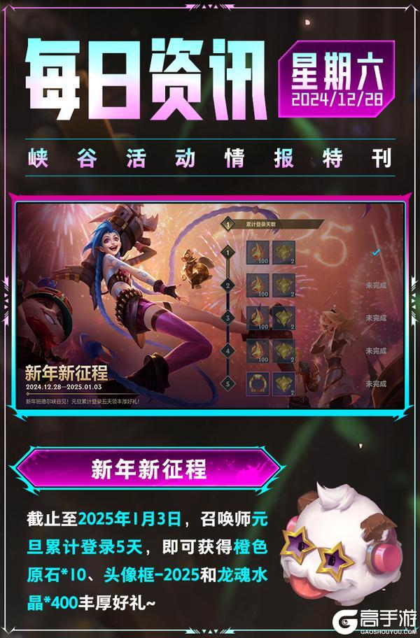 多项装备符文优化调整全英雄耐久度加强！累计登录免费领橙色原石