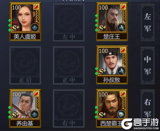 【战国】新版本阵容推荐