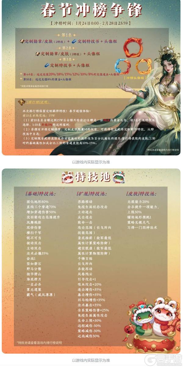 《蜀汉传卧龙篇》2025新春活动 | 新模式 逆转三国 上线！