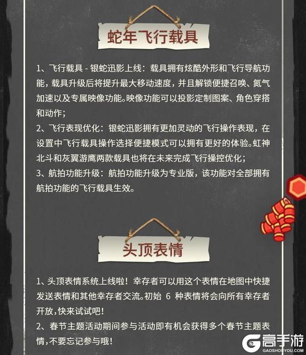 《明日之后》更新公告 | 新春集市畅享活动福利