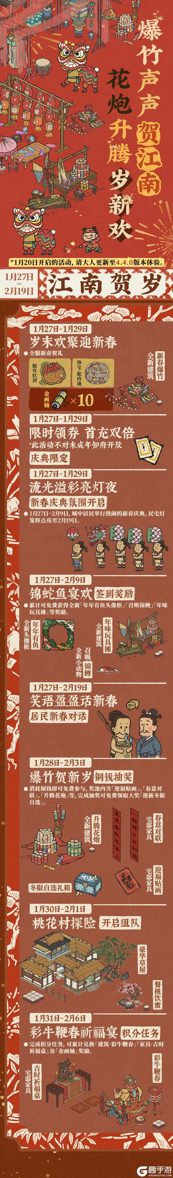 【新春活动】江南贺新岁，入画辞旧年
