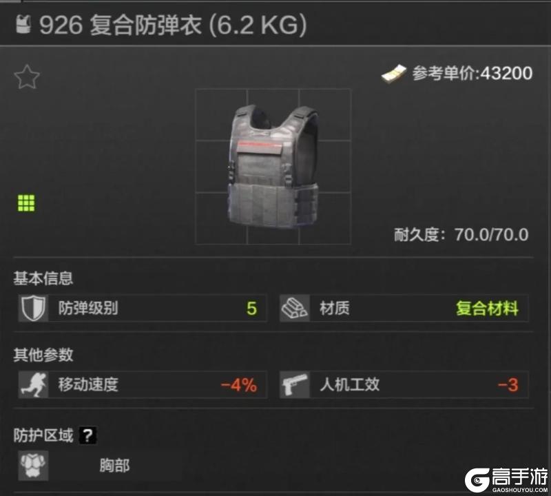 打造最强防护！暗区护甲推荐—五甲六甲篇