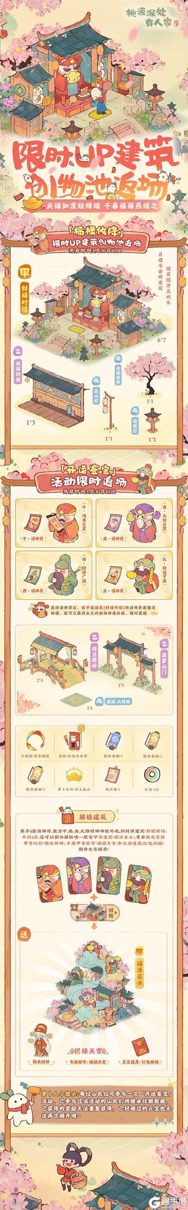 「福禄攸降」限时UP建筑创物池返场