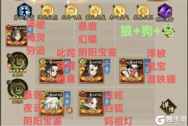 神仙道3最强单队阵容搭配分享