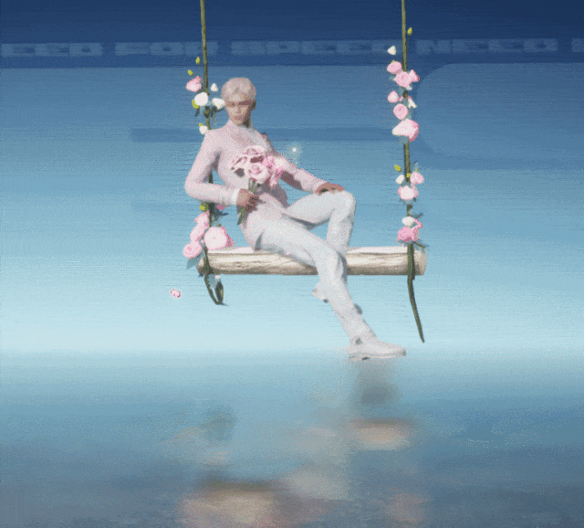 少女心事是藏在花丛里的蝴蝶