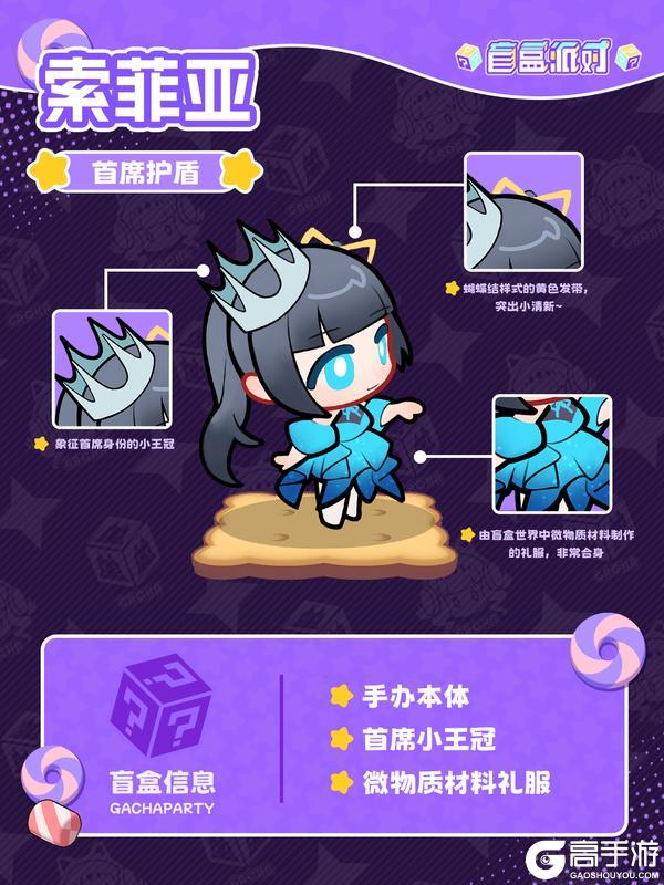【电玩系列盲盒上新】首席护盾丨索菲亚