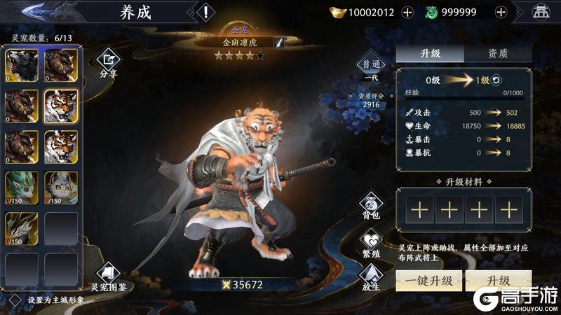 【全新灵宠】神秘新伙伴揭晓，三大新宠霸气登场！【原文有视频】