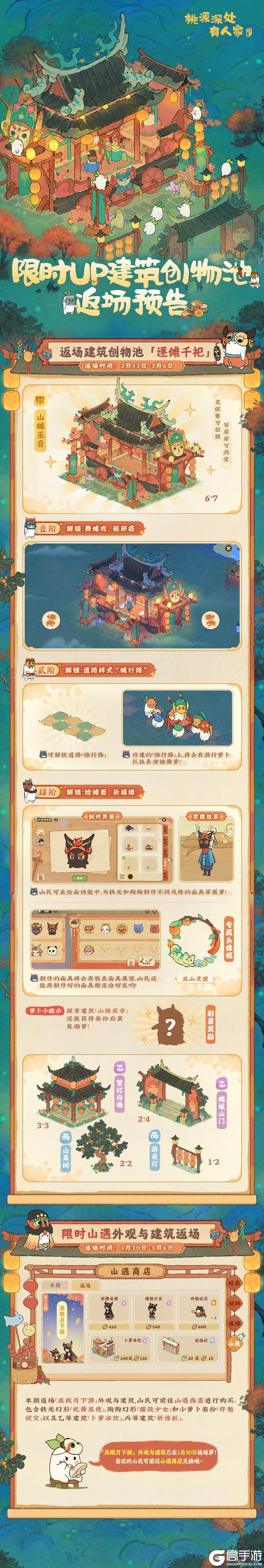 「逐傩千祀」限时UP建筑创物池返场！