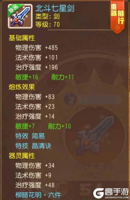 《梦幻西游》极限力敏双加简易碎甲术衣服