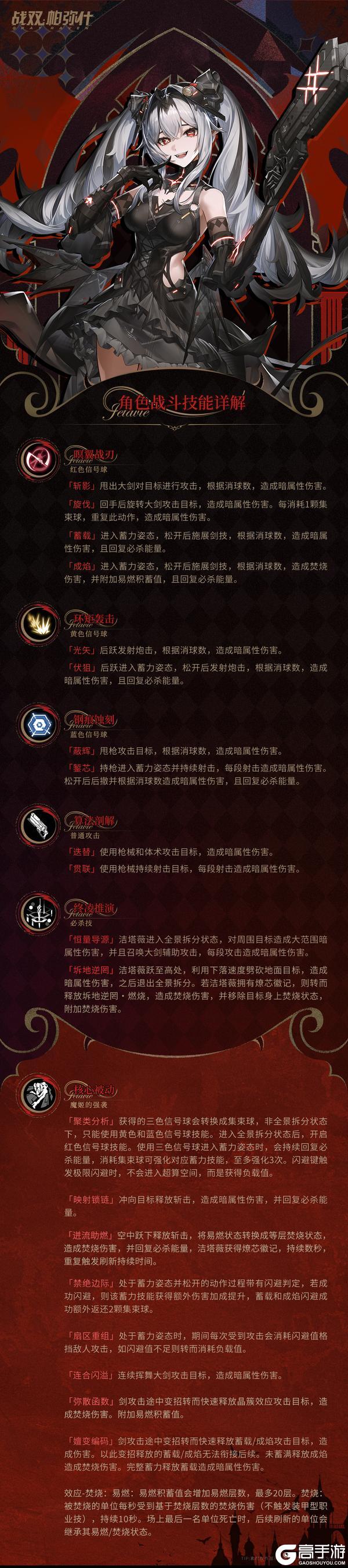 【洁塔薇·破晓】战斗技能情报公开！