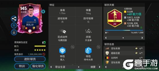 巨星来袭：英雄登场左边锋推荐——阿扎尔&吉诺拉