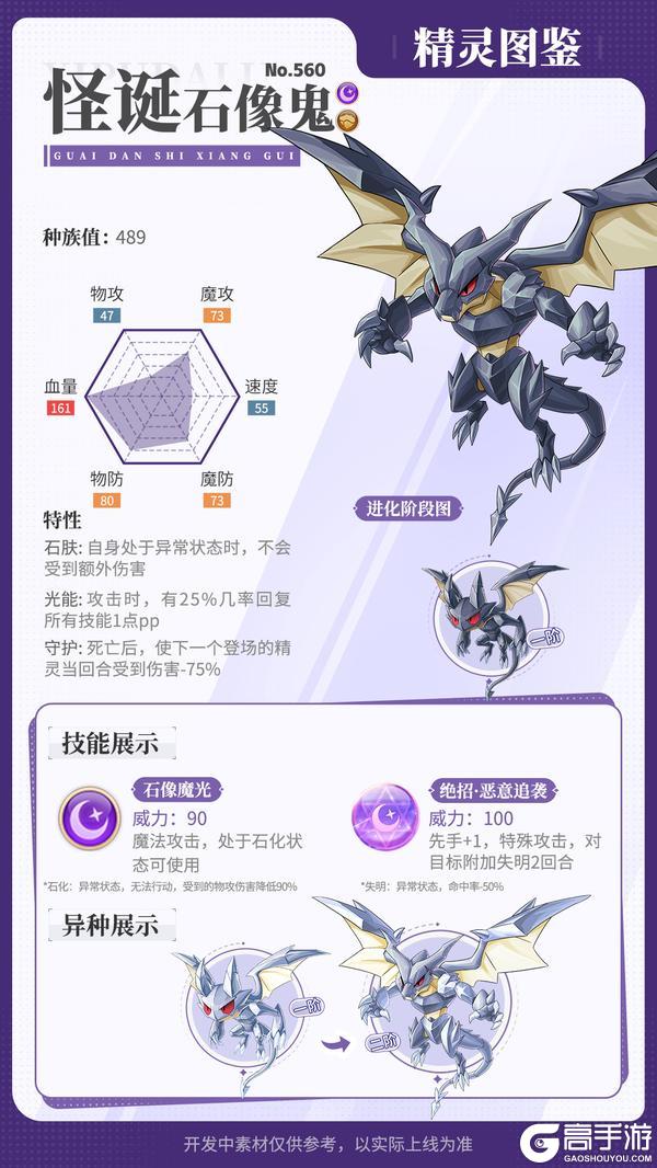 《西普大陆》精灵百科|钻石龙&唤夜昙龙&怪诞石像鬼