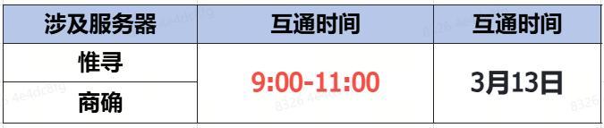 《蜀门》手游3月13日数据互通公告