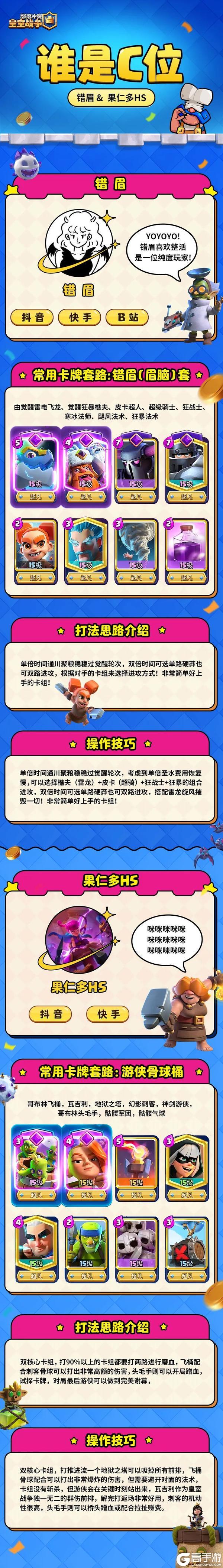 谁是C位第一期：错眉和果仁多HS的卡牌套路