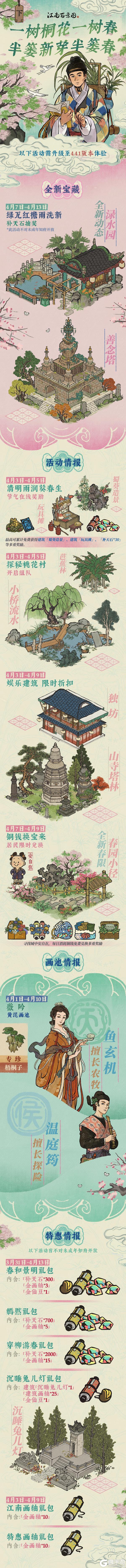 【4.4.1版本活动预告】3月27日起，开启全新活动日程！