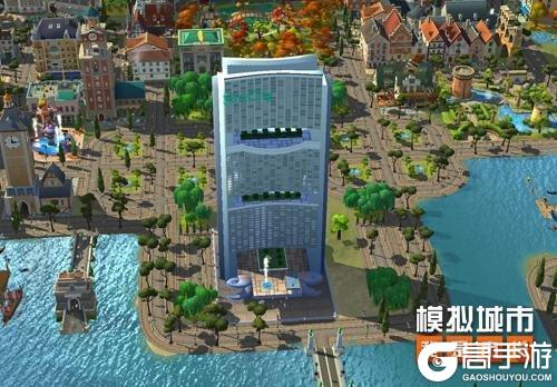 《模拟城市：我是市长》摩天楼勾勒城市繁华天际