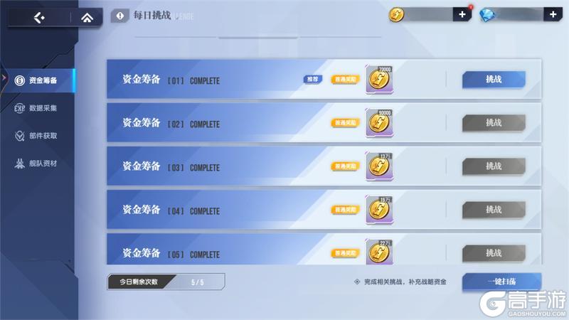 高达钢铁之诗每日副本挑战玩法