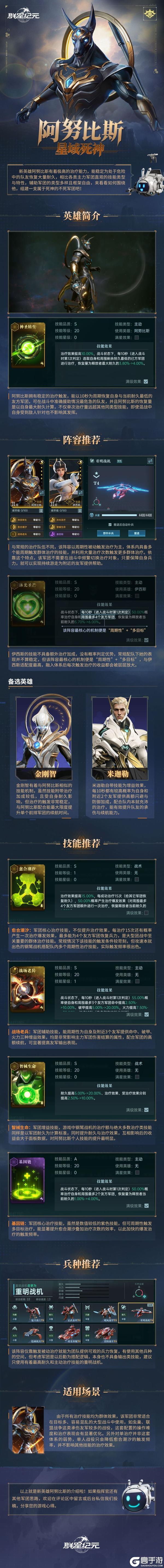 《群星纪元》英雄攻略 | 阿努比斯·星域死神