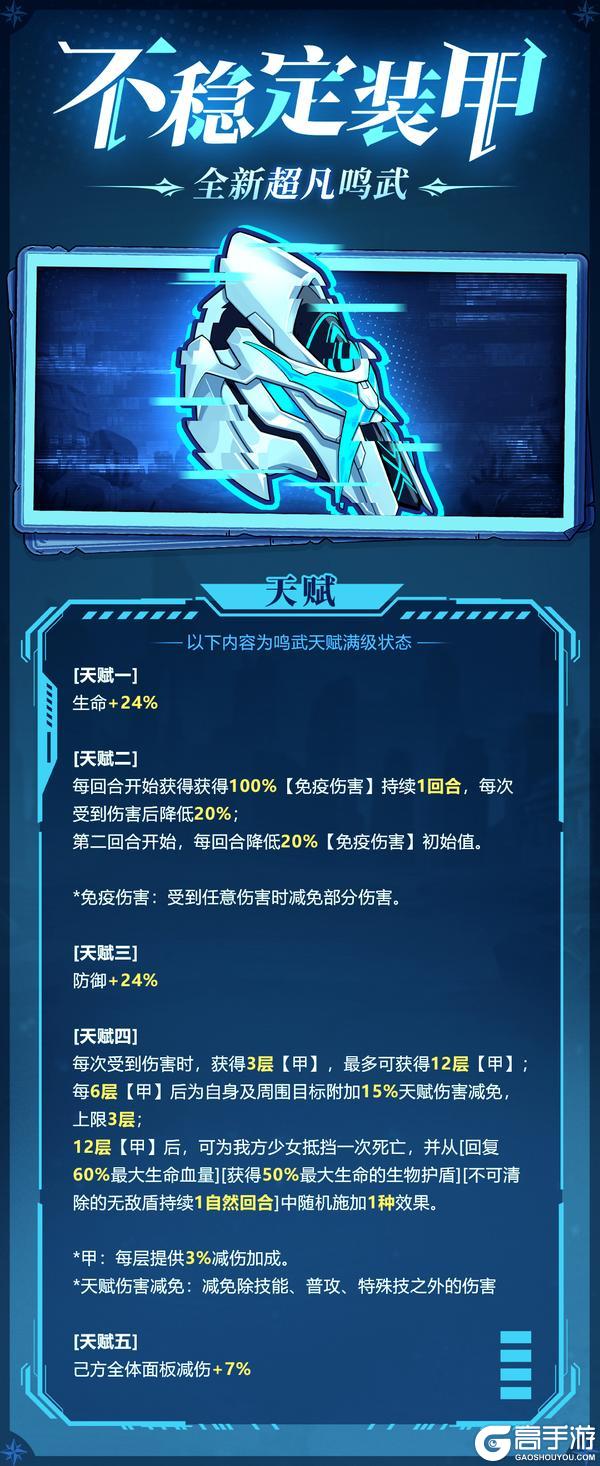 《冒险小分队》鸣武上新·不稳定装甲