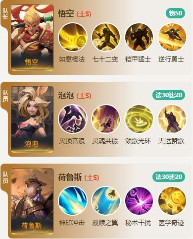 S2配将大赛丨热门阵容第二弹