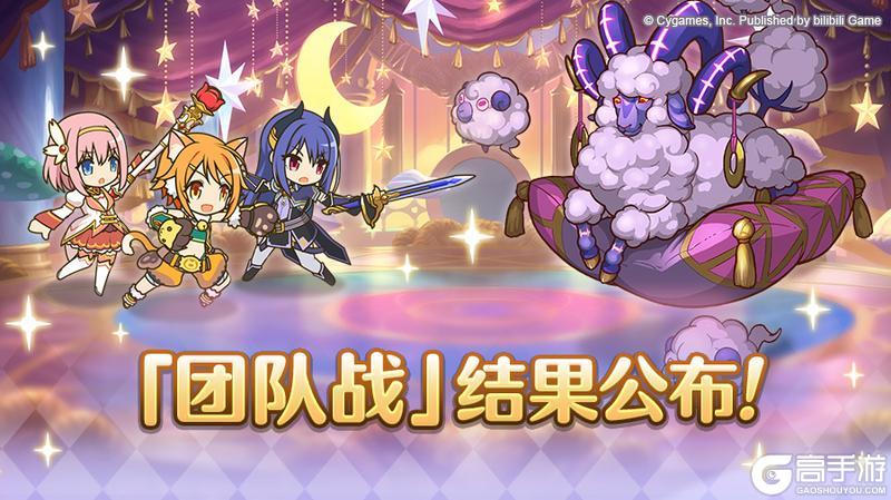 《公主连结》「团队战」排名公布