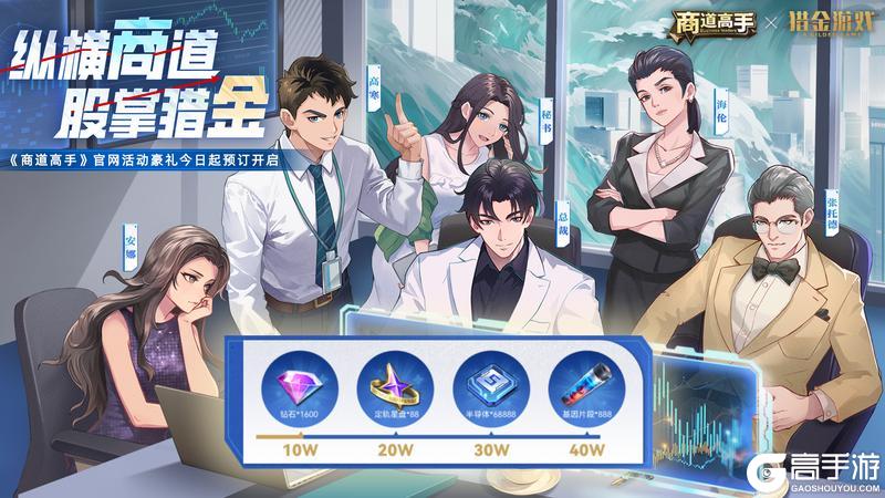 🎁商道高手官网豪礼抢先锁定！携手《猎金·游戏》电影共贺周年