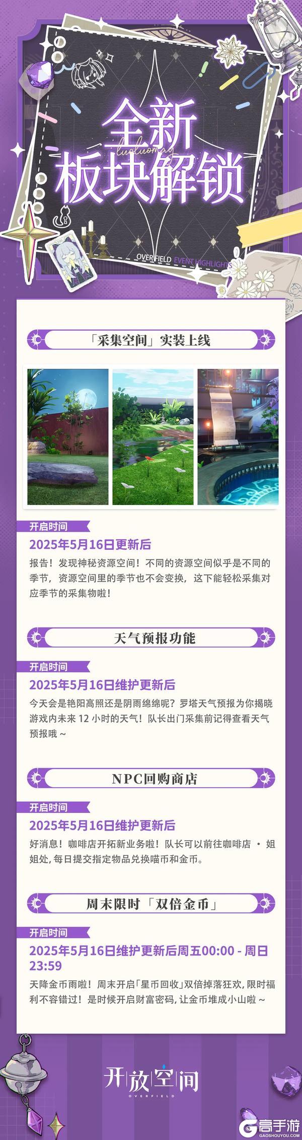 《开放空间》全新版本「祝你天天快乐」5月16日浪漫开启！